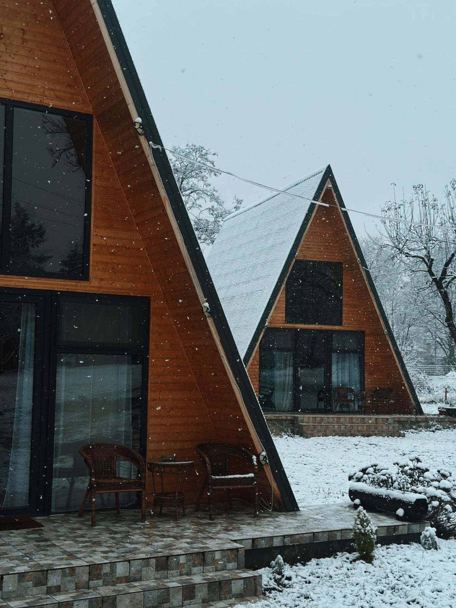 The Frog Glamping Hotel Horezu Bagian luar foto