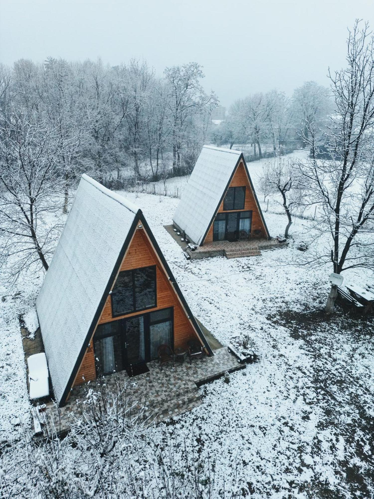 The Frog Glamping Hotel Horezu Bagian luar foto